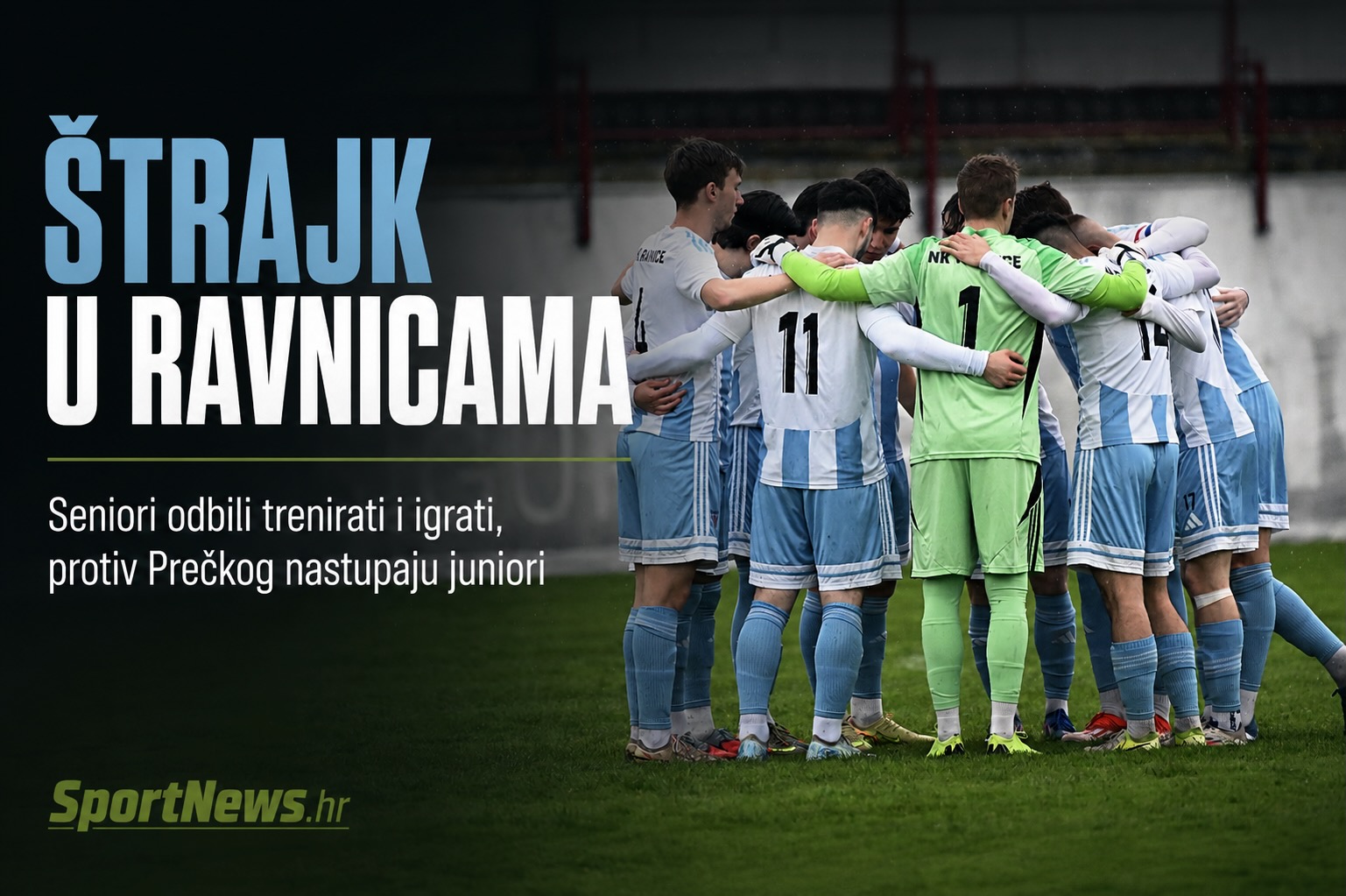 Štrajk u NK Ravnice: protiv Prečkog će igrati juniori, Bobinac više nije trener seniora