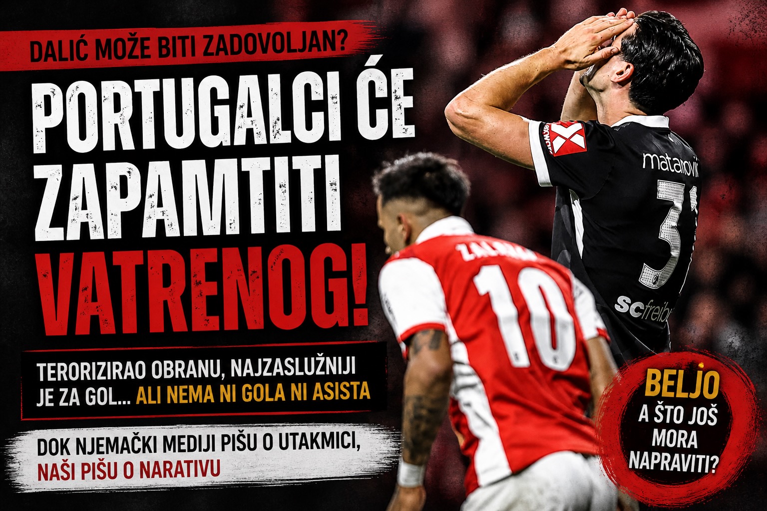 Kada medijski narativ postane važniji od same utakmice