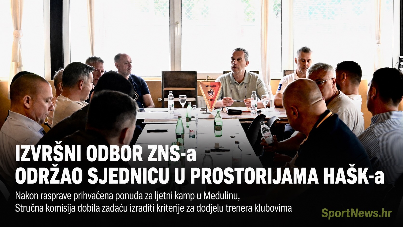 Održana sjednica Izvršnog odbora ZNS-a u prostorijama HAŠK-a